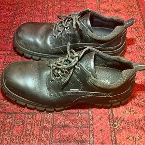 ECCO Men's Black Leather Oxfords